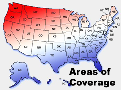 IDX Coverage area for Real Estate Agents and Offices